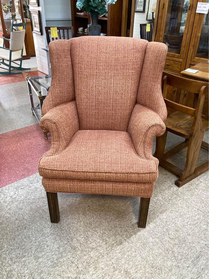 Vintage Wingback Reading Chair