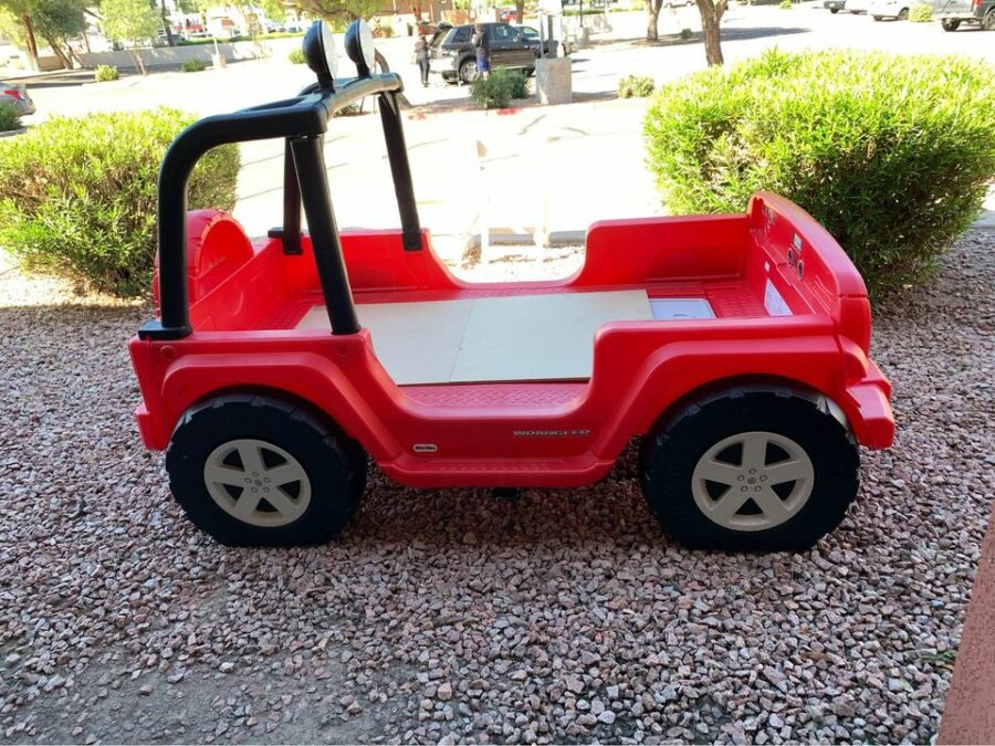 Little Tikes Jeep Wrangler Childs Bed