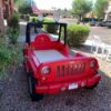 Little Tikes Jeep Wrangler Childs Bed end