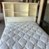 Twin Bed with Bookcase Headboard shelves