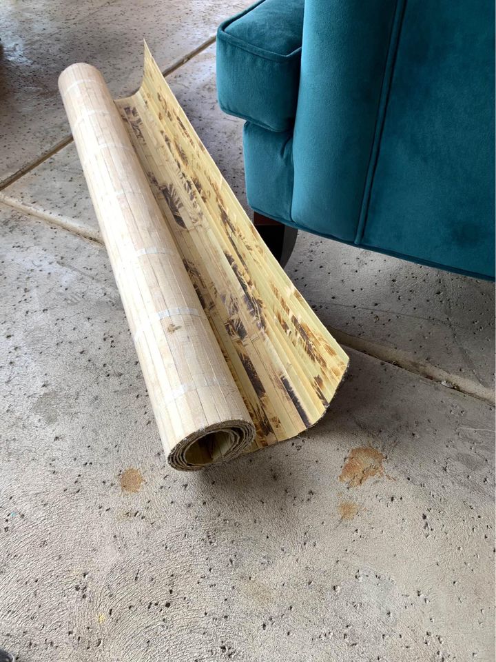 Bamboo Roll-Up Mat roll