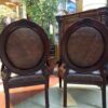 Monogrammed Dining Room Chairs backs