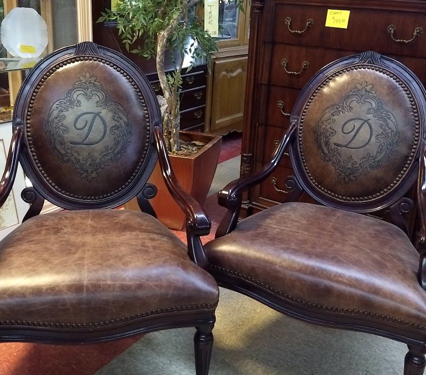 Monogrammed Dining Room Chairs