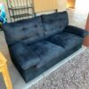 Small Black Sofa