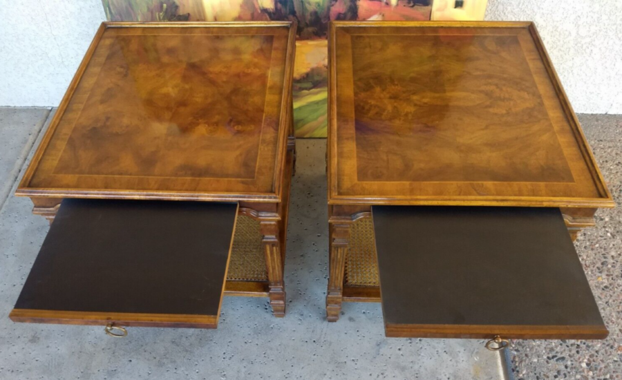 Drexel Heritage End Tables pullouts