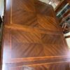 Formal Dining Table with 6 Chairs inlaid top