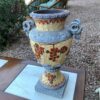 Indoor Outdoor Rams Head Vase