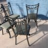 Spanish Style Dining Chairs backs