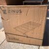 twin size metal platform bed frame