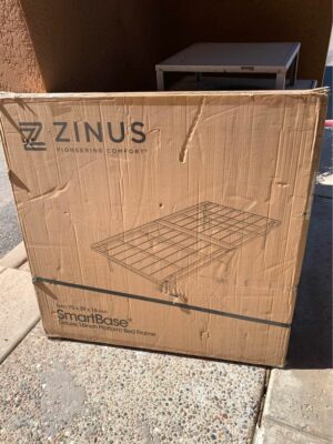 twin size metal platform bed frame