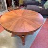 Extendible Oval Dining Table round