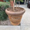Extra Large Planters with Silk Plants pot