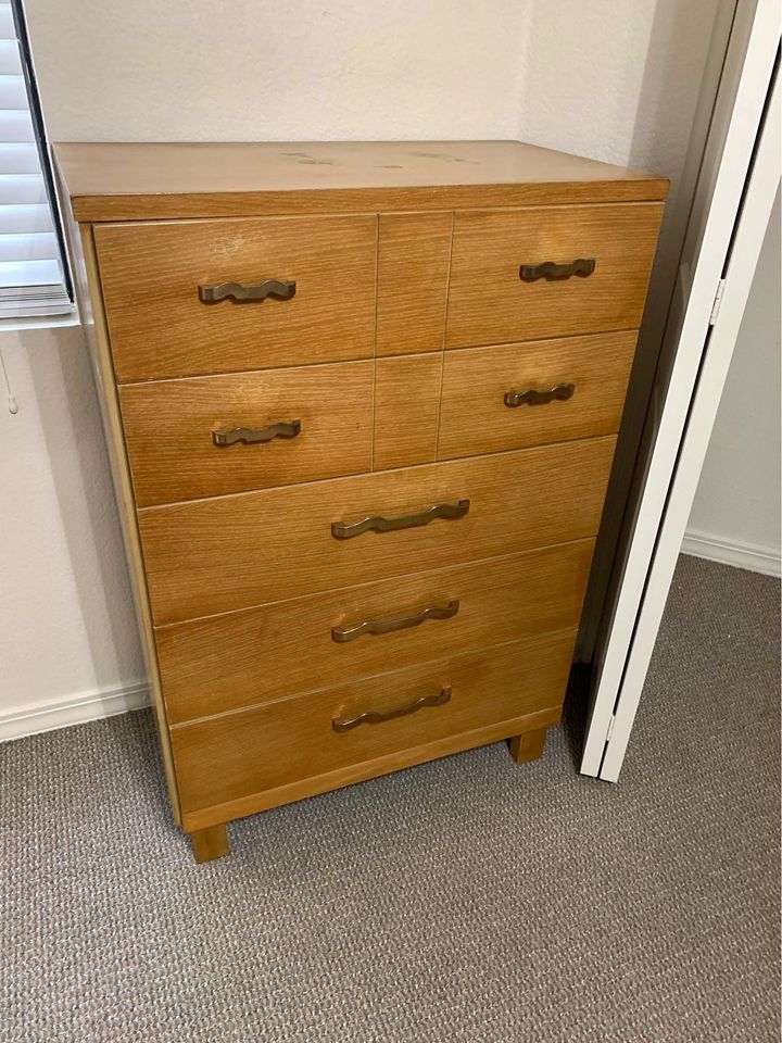 Mid-Century Bedroom Set chest of drawers