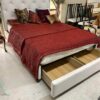 Queen Size Bed with Storage Drawer