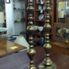 Pair of Vintage Brass Candlesticks angle