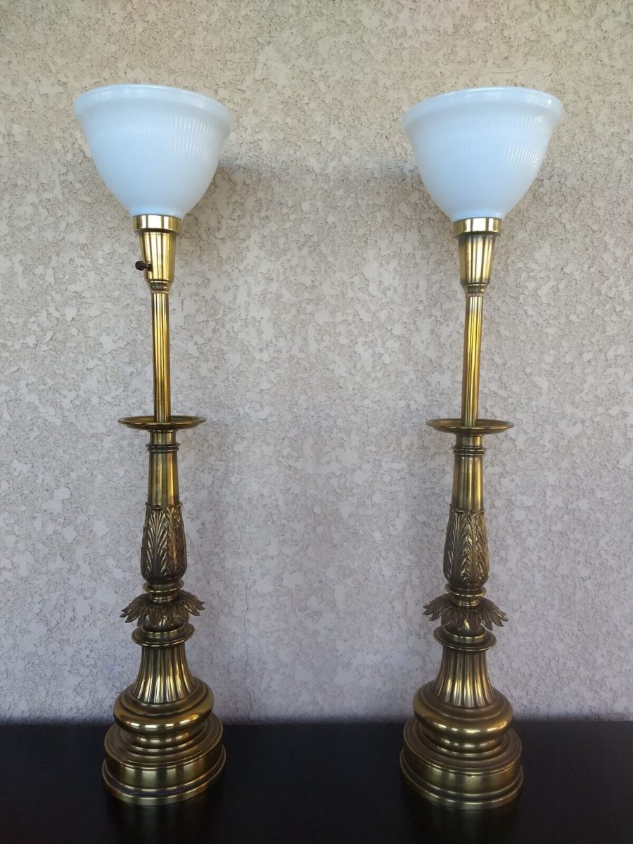 Pineapple Torchiere Table Lamps
