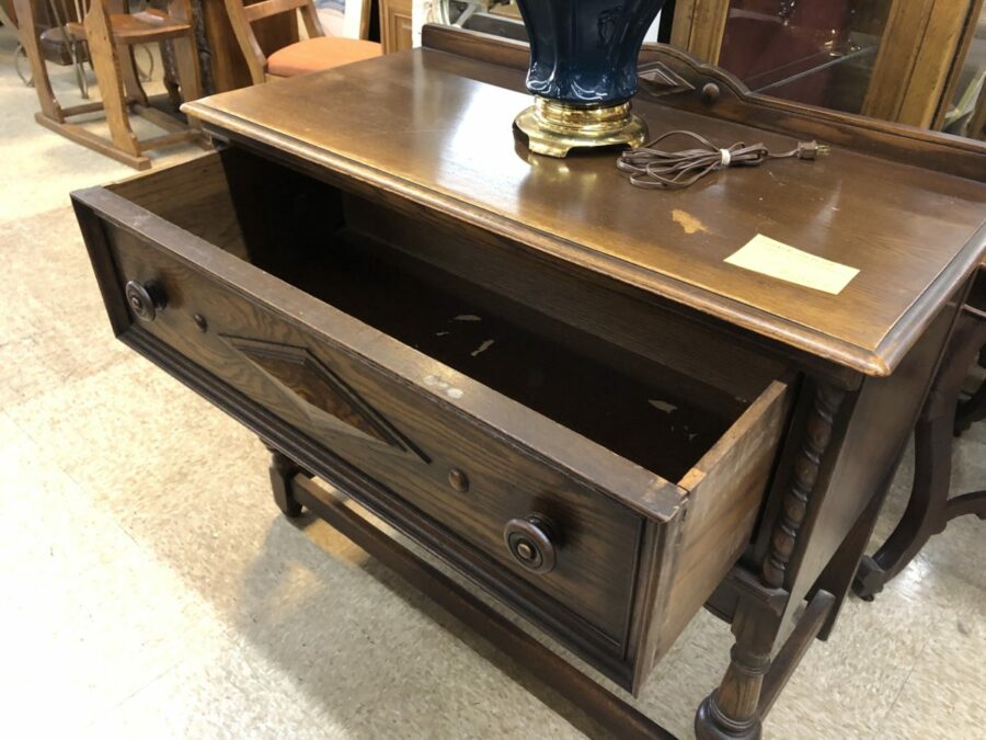 Single Drawer Oak Sideboard drawer