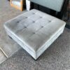 Soft Gray Sectional Sofa ottoman