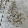 Vine-Shaped Iron Wall Hangings detail