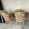 Vintage Dining Room Armchairs back