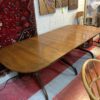 Vintage Dropleaf Dining Table fully extended