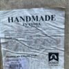 Handmade Wool Area Rug label