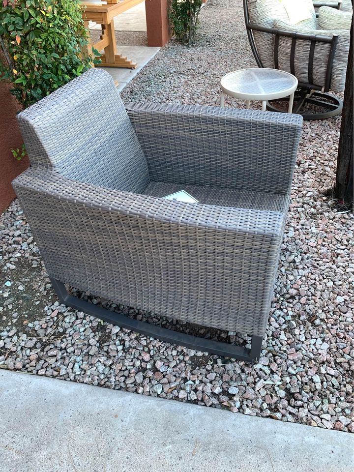 RTS Gray Outdoor Patio Chair