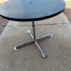 Adjustable Height Round Table
