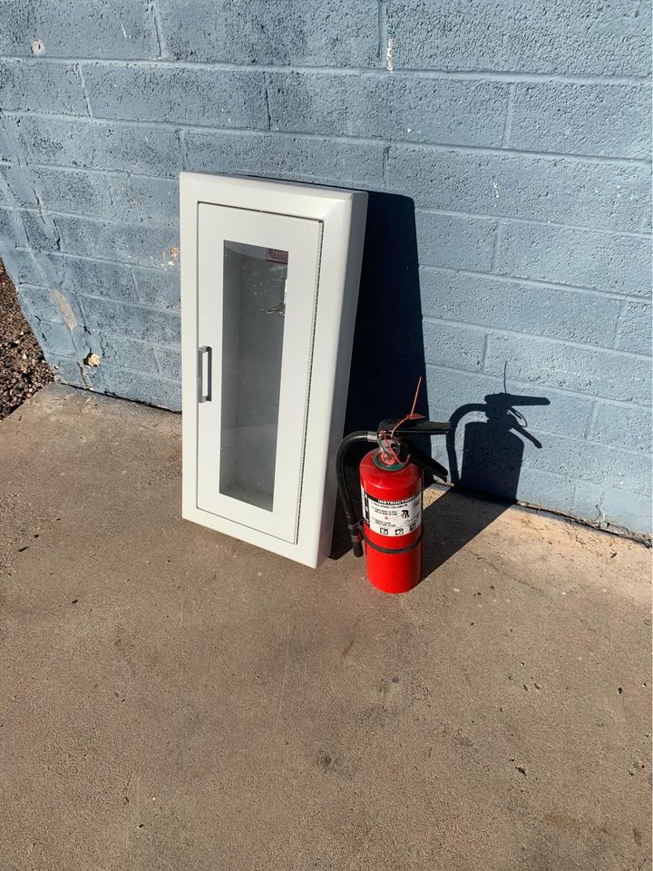 Fire Extinguisher Boxes set