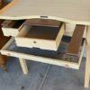 Jewelers or Watchmakers Workbench drawers and trays