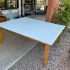 Large Farmhouse Style Dining Table extended