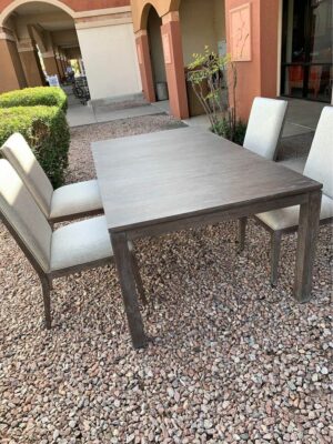 Lexington Gray Dining Set table and chairs
