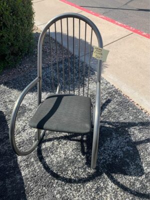 Modern Steel Rocking Chair