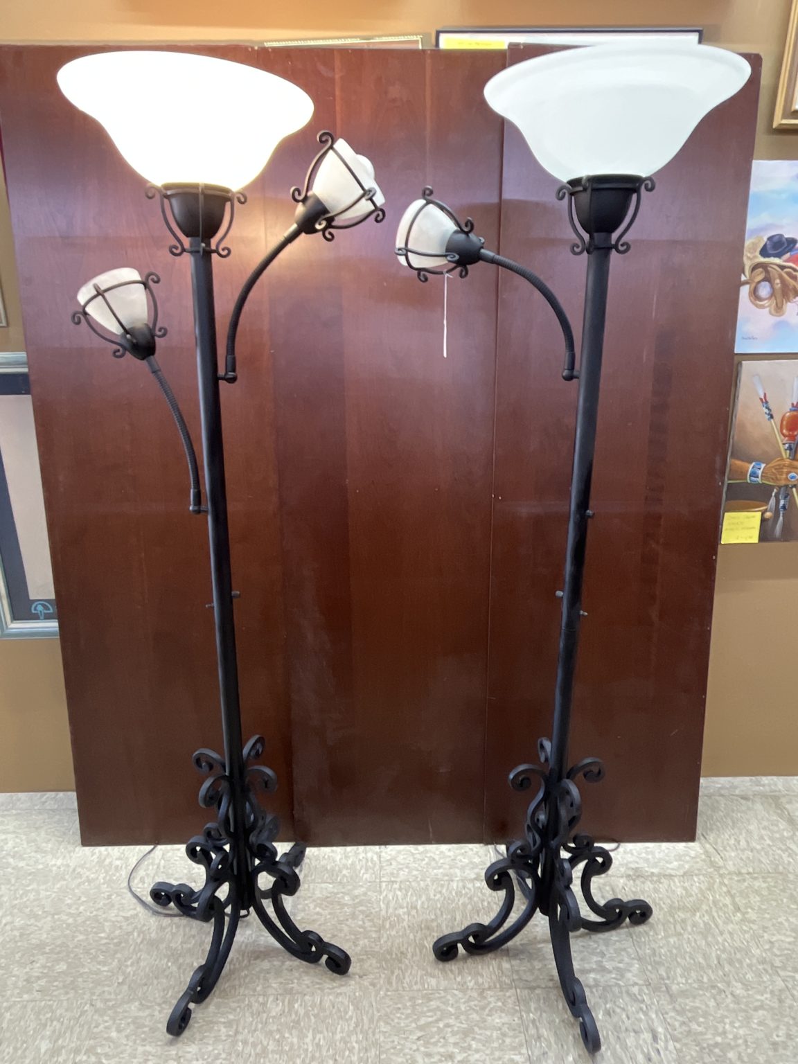 Custom Iron Standing Floor Lamps
