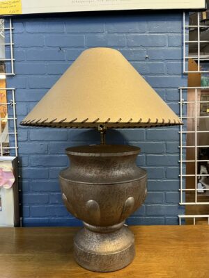 Architectural Scale Plaster Lamp