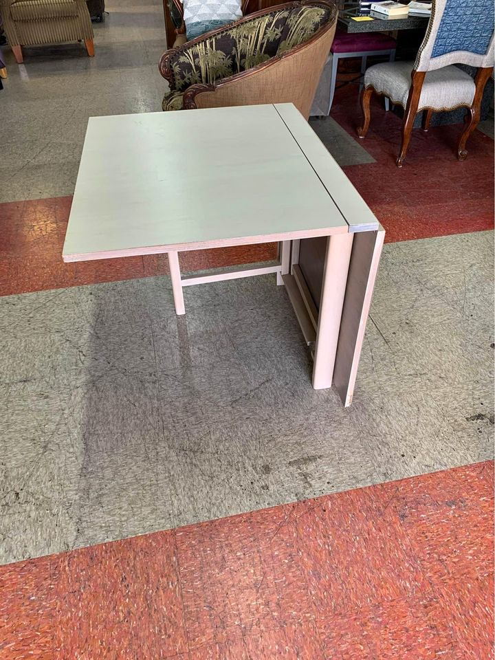 Folding Dining Or Craft Table half open