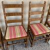 Oak Antique Dining Chairs seats