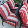 Summer Classic Patio Armchairs striped