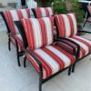 Summer Classic Patio Armchairs striped set