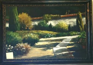 Garden Oil Painting
