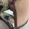 Antique Victorian Chairs tub chair detail