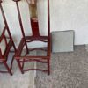 Asian Style Dining Chairs removed seat