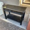 Black Entry Console Table