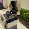 Char-Broil Performance Gas Grill open
