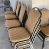 Stackable Chairs with Padded Seats side