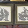 Vintage Asian Temple Rubbings close
