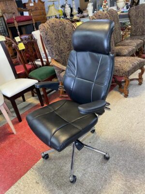 Black Executive Office Chairs single