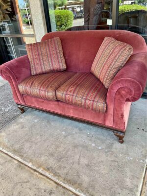 Drexel Heritage Red Loveseat