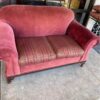 Drexel Heritage Red Loveseat no pillows