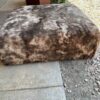Large Furry Ottoman